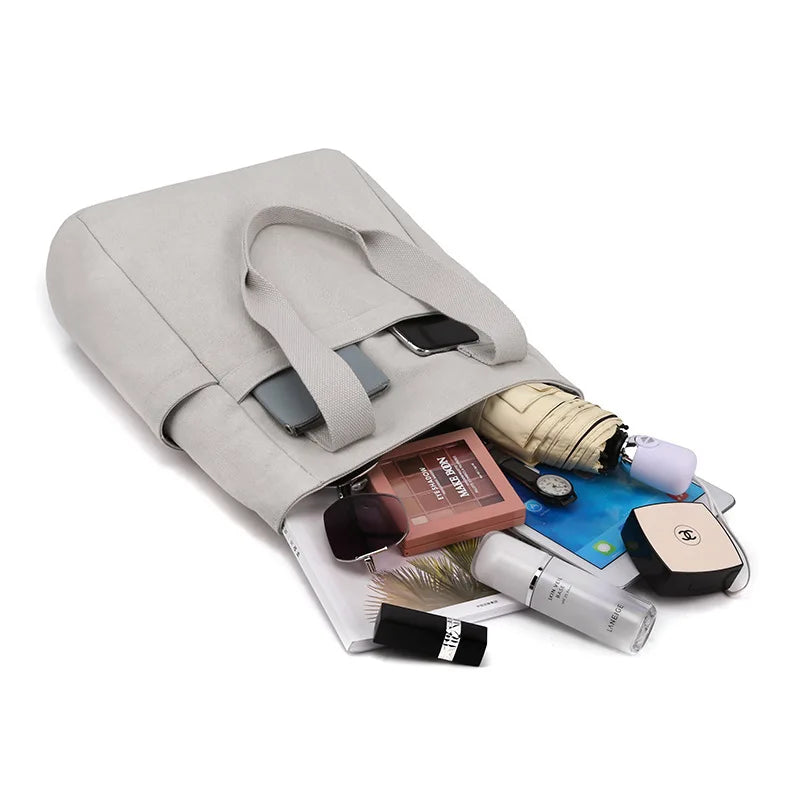 Canvas Waterproof Fitness Totes Women Shoulder Bag