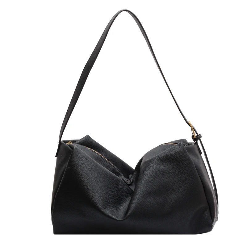 Large Leather Shoulder Crossbody Bag for Women