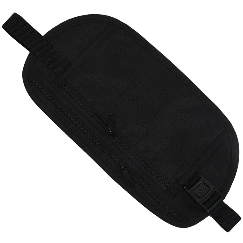 Travel Waist Pouch for Passport Money Belt Bag