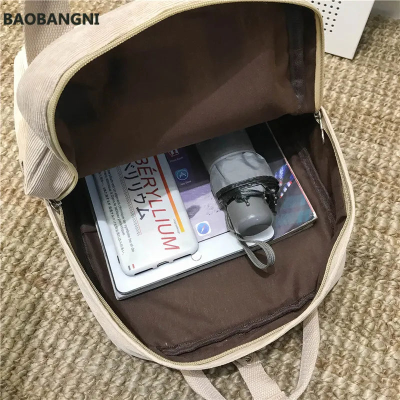 College Female School Bagpack Travel Shoulder Bags For Teenage Girls