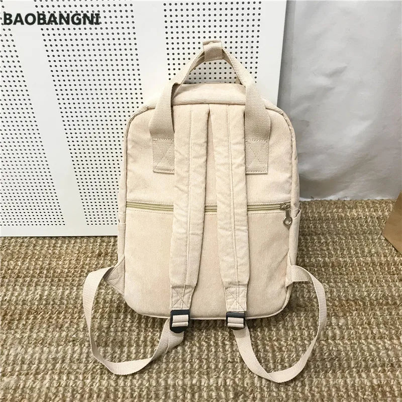 College Female School Bagpack Travel Shoulder Bags For Teenage Girls