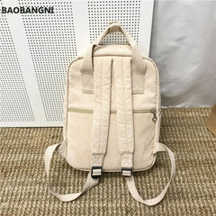 College Female School Bagpack Travel Shoulder Bags For Teenage Girls
