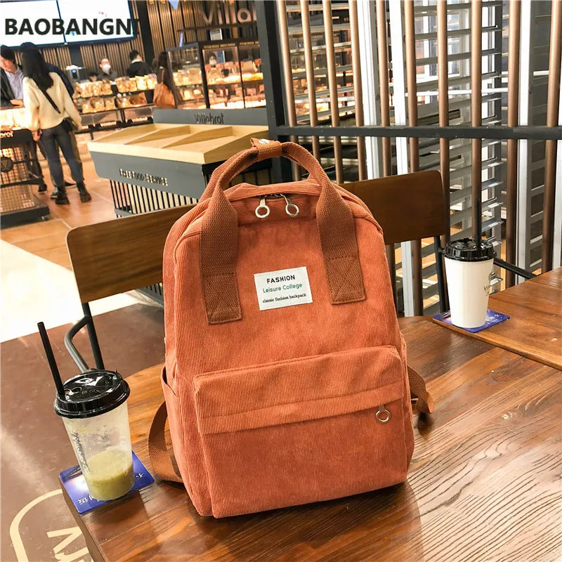 College Female School Bagpack Travel Shoulder Bags For Teenage Girls