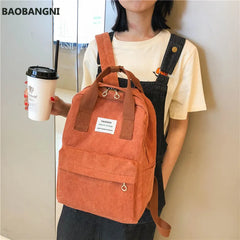 College Female School Bagpack Travel Shoulder Bags For Teenage Girls