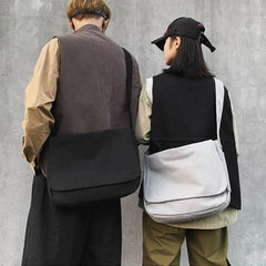 Casual Canvas Shoulder Bag Women Crossbody Travel Shopping Messenger Solid Satch