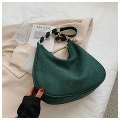 Women Crossbody Bag Classic Leather Handbag Large-capacity Shoulder Bags