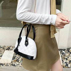 Female Embossed Hand Messenger Small Square Bag Shoulder Bag Purses Handbags Bag