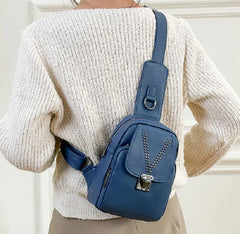 Women Small Shoulder Bag Crossbody Chest Pack Outdoor Waist Bag