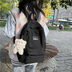 Light Women Schoolbag Female College School Student Backpack Teenage Girl Bag Wa
