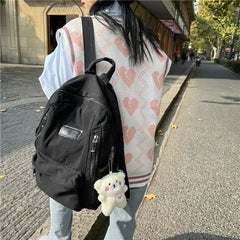 Light Women Schoolbag Female College School Student Backpack Teenage Girl Bag Wa