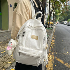 Light Women Schoolbag Female College School Student Backpack Teenage Girl Bag Wa