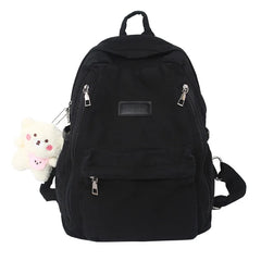 Light Women Schoolbag Female College School Student Backpack Teenage Girl Bag Wa