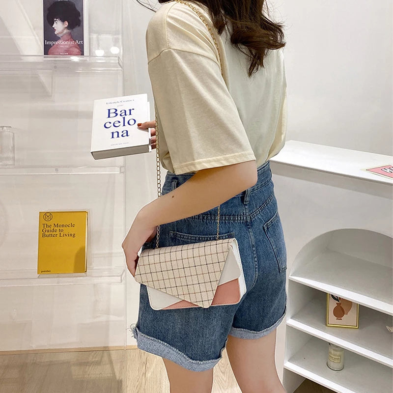 Women Chain Messenger Bag Small Handbags Crossbody Shoulder Bags