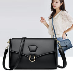 Fashionable Leather Crossbody Bag for Women, Multifunctional Shoulder Handbag