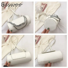 Vintage Crossbody Shoulder Bag Chain Messenger Bag