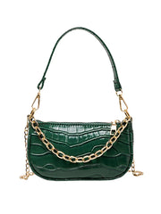 Women's Shoulder Bag Tote Pu Leather Chain Handbags Ladies Crossbody Bags