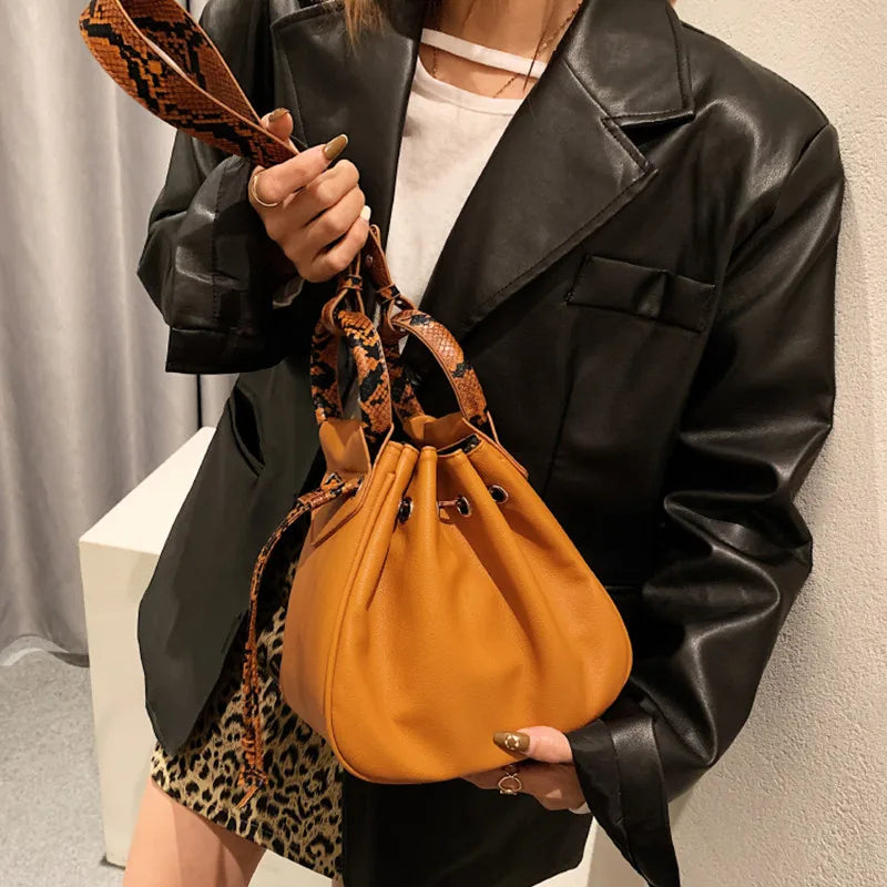 Trending Women Bucket Bags Handbags Girls Shopper Shoulder Bags