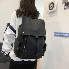Men's Women's Anti-splash Backpack Large Capacity Student Schoolbag