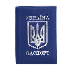 Ukraine Passport Holder Protector Case Business Travel Wallet