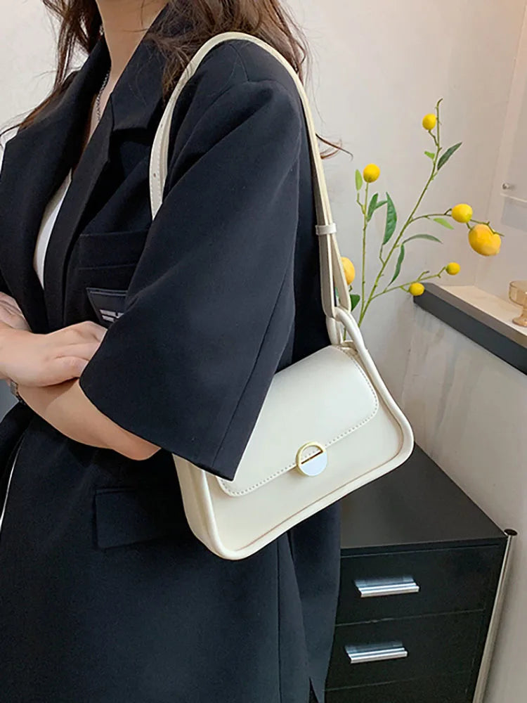Women's Shoulder Bag Pu Leather Handbags Crossbody Female Bags Flap