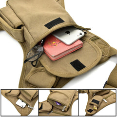 Outdoor Tactical Drop Leg Bag Large Capacity Thigh Pouch Waist Bag