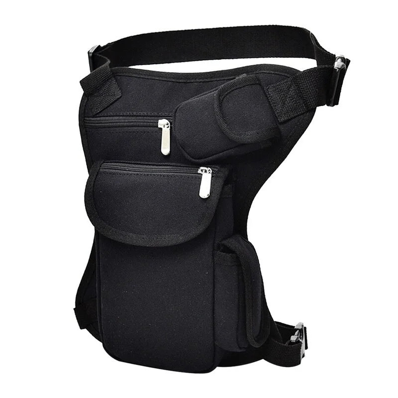 Tactical Drop Leg Bag Large Capacity Thigh Pouch Waist Shoulder Cycling Bags