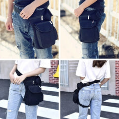 Tactical Drop Leg Bag Large Capacity Thigh Pouch Waist Shoulder Cycling Bags
