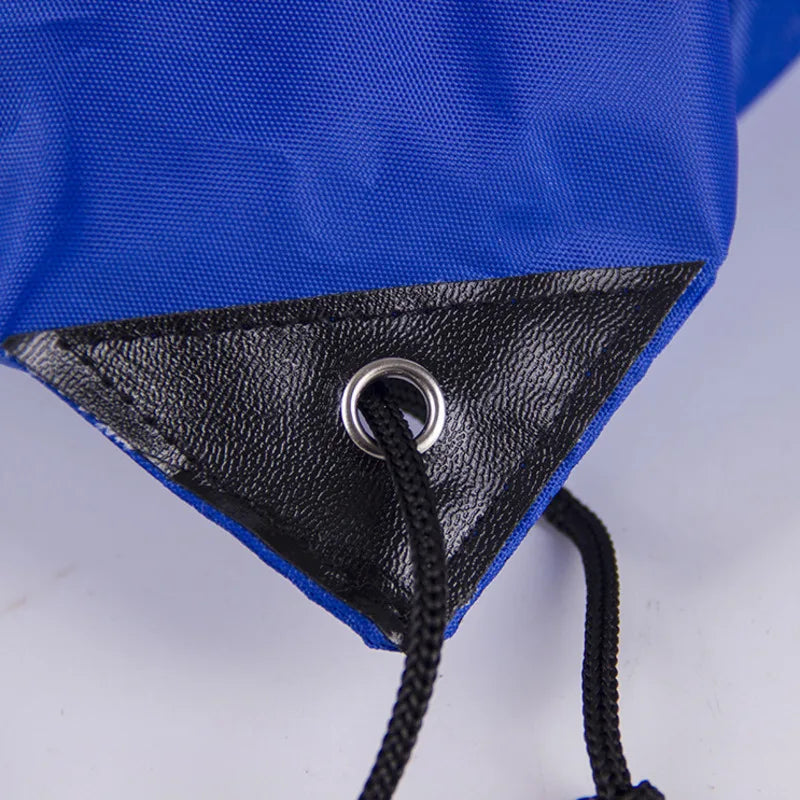 Unisex Small Drawstring Backpack Men's Travel Bag Lightweight Outdoor Bag