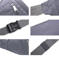 Waterproof Unisex Waist Bag - Travel Running Sports Harness Bag