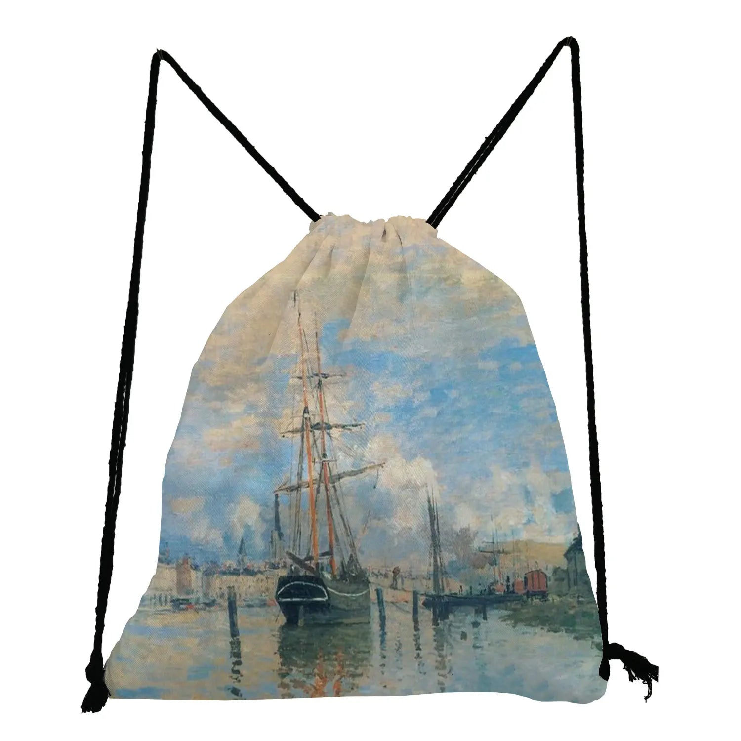 Van Gogh Oil Painting Backpack Art Travel Storage Bags