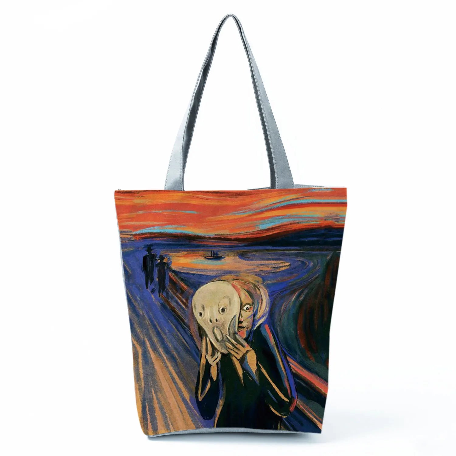 Van Gogh Oil Painting Canvas Tote Bag Retro Art Eco Shopping Handbag