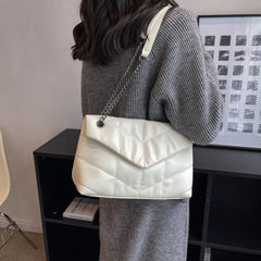 Vintage V-Line Shoulder Crossbody Bags Women Handbag and Purses