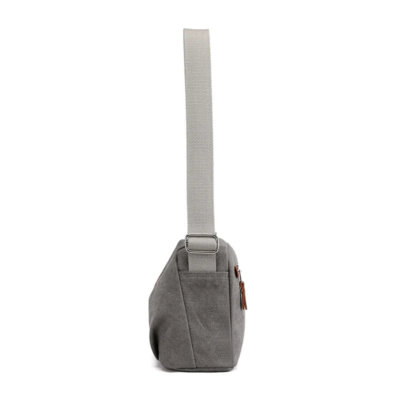 Vintage Canvas Messenger Bag For Women Crossbody Bags Sling Bag