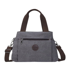 Vintage Casual Women Bag Canvas Handheld Crossbody Bag