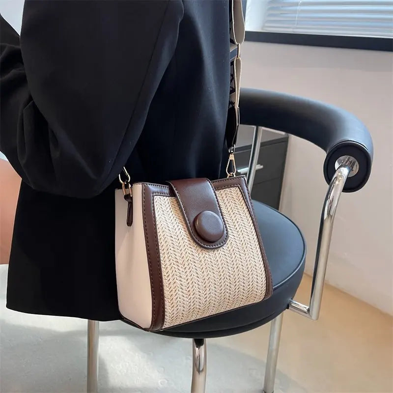 Vintage Crossbody Cowhide Cell Phone Shoulder PU Leather Messenger Bags