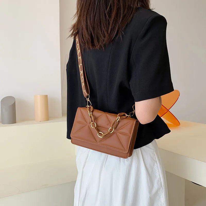 Vintage Crossbody Bag Classic Leather Shoulder Bags