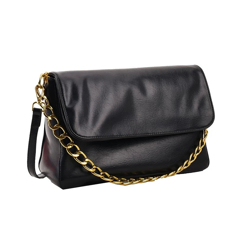Vintage Crossbody Bag Chain Square Tote Sling Purse Shoulder Handbag