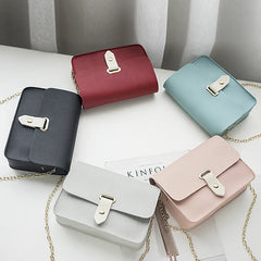 Vintage Women Flap Leather Shoulder Bag Lady Crossbody Messenger Envelop Clutch