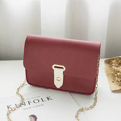 Vintage Women Flap Leather Shoulder Bag Lady Crossbody Messenger Envelop Clutch