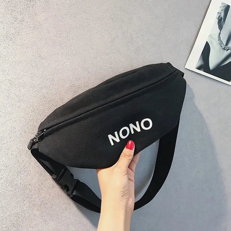 Waist Bag Fanny Pack Women Belt Bags Ptgirl Chest Packs Banana Bags