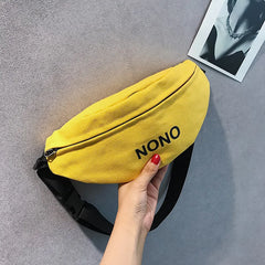 Waist Bag Fanny Pack Women Belt Bags Ptgirl Chest Packs Banana Bags