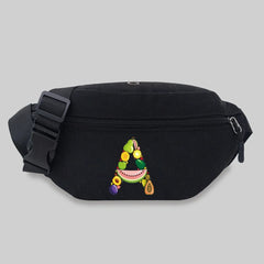 Unisex Waist Bag Fruit Pattern Messenger Chest Fanny pack