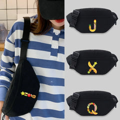 Unisex Waist Bag Fruit Pattern Messenger Chest Fanny pack