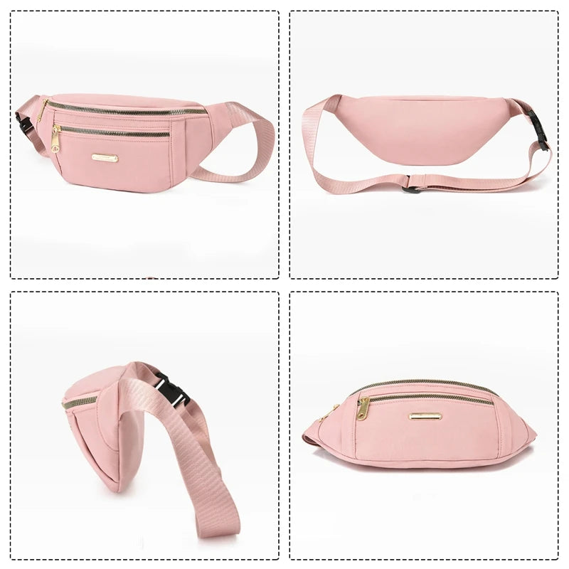 Casual Waist Bag Shoulder Cross Chest Bag Handbag All Matching Belt Bags