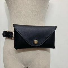 Vintage Women Waist Bag PU Leather Fanny Pack Phone Pouch