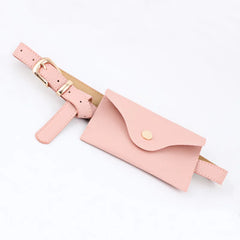PU Leather Waist Bag Fanny Pack Phone Pouch Women Belt Messenger Bags
