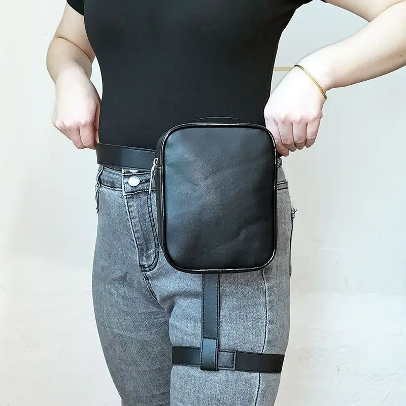 Motorcycle Leg Bag Riding Equipment Waist Bag Women's Men's Satchel Fanny Pack