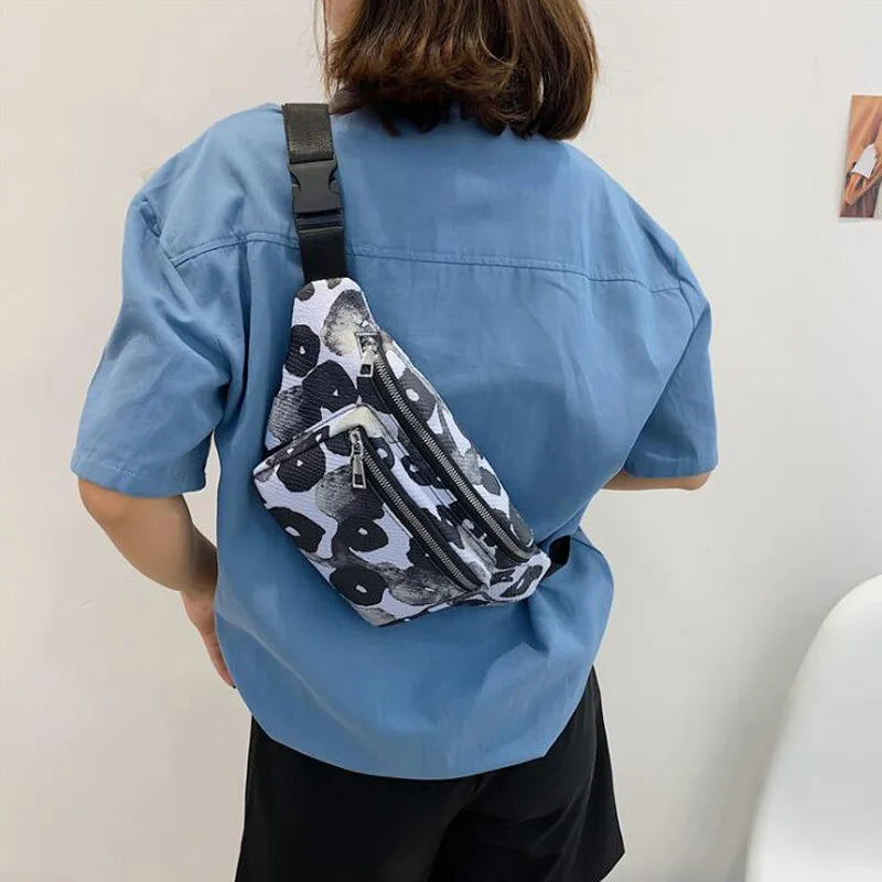 Women's Waist Bag Fanny Pack PU Leather Shoulder Crossbody Bag