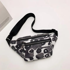 Women's Waist Bag Fanny Pack PU Leather Shoulder Crossbody Bag