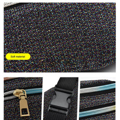 Holographic Fanny Pack Waist Bag Crossbody Chest Phone Pouch